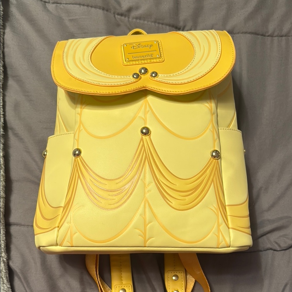 Loungefly 30th anniversary Beauty and the Beast Belle backpack